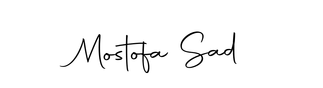 Make a beautiful signature design for name Mostofa Sad. Use this online signature maker to create a handwritten signature for free. Mostofa Sad signature style 10 images and pictures png