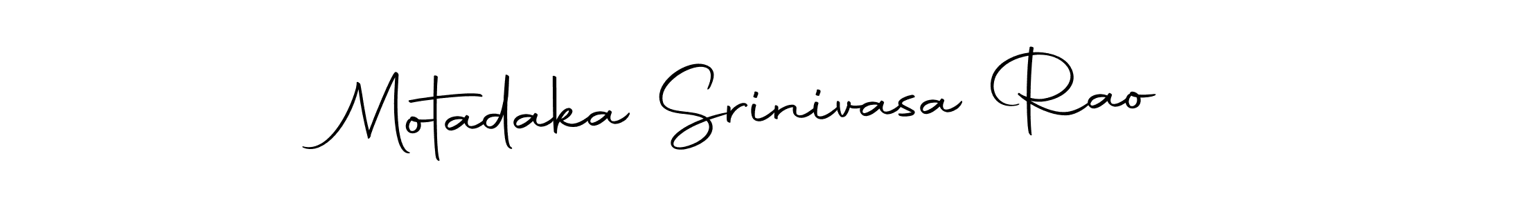 Use a signature maker to create a handwritten signature online. With this signature software, you can design (Autography-DOLnW) your own signature for name Motadaka Srinivasa Rao. Motadaka Srinivasa Rao signature style 10 images and pictures png