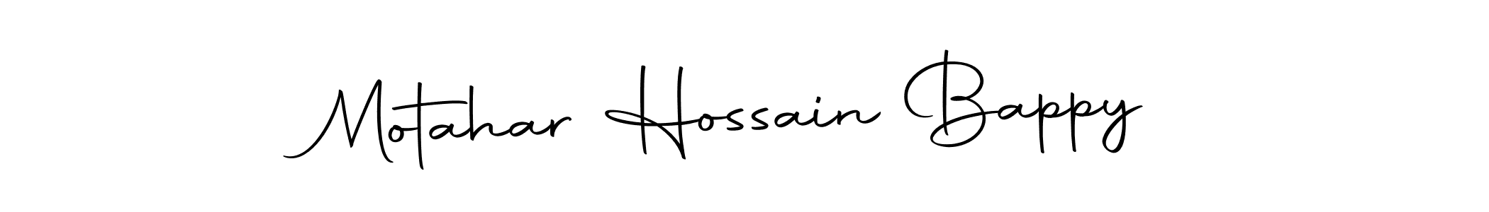 Similarly Autography-DOLnW is the best handwritten signature design. Signature creator online .You can use it as an online autograph creator for name Motahar Hossain Bappy. Motahar Hossain Bappy signature style 10 images and pictures png