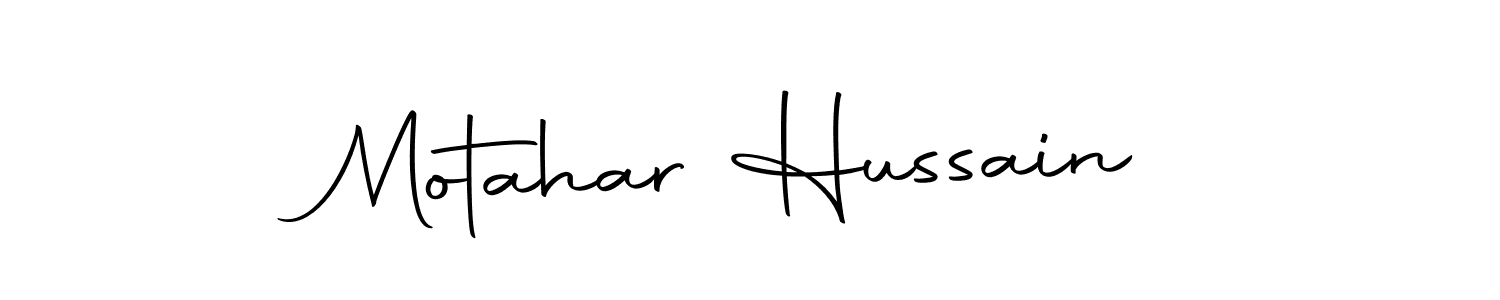 You can use this online signature creator to create a handwritten signature for the name Motahar Hussain. This is the best online autograph maker. Motahar Hussain signature style 10 images and pictures png