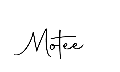 Make a beautiful signature design for name Motee. With this signature (Autography-DOLnW) style, you can create a handwritten signature for free. Motee signature style 10 images and pictures png