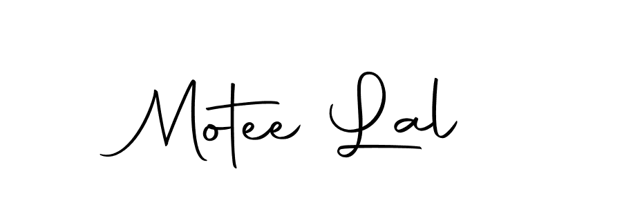 Use a signature maker to create a handwritten signature online. With this signature software, you can design (Autography-DOLnW) your own signature for name Motee Lal. Motee Lal signature style 10 images and pictures png