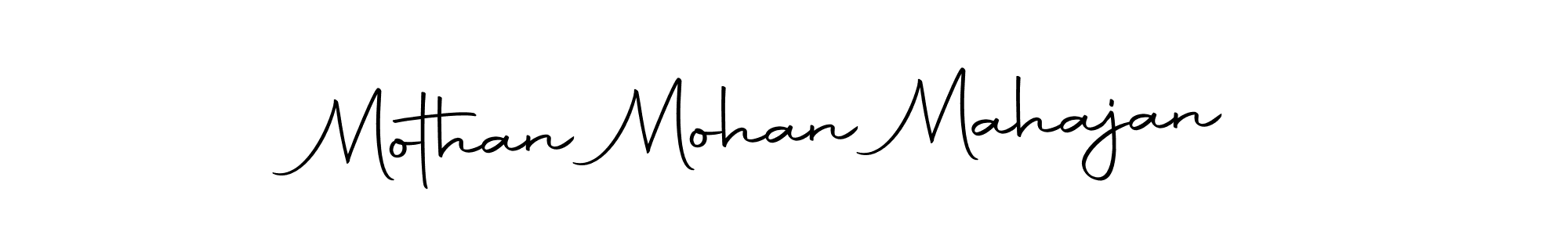 The best way (Autography-DOLnW) to make a short signature is to pick only two or three words in your name. The name Mothan Mohan Mahajan include a total of six letters. For converting this name. Mothan Mohan Mahajan signature style 10 images and pictures png