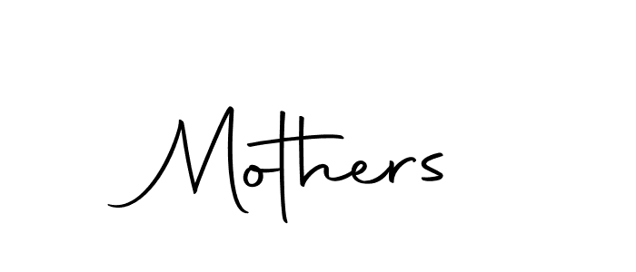 Mothers stylish signature style. Best Handwritten Sign (Autography-DOLnW) for my name. Handwritten Signature Collection Ideas for my name Mothers. Mothers signature style 10 images and pictures png