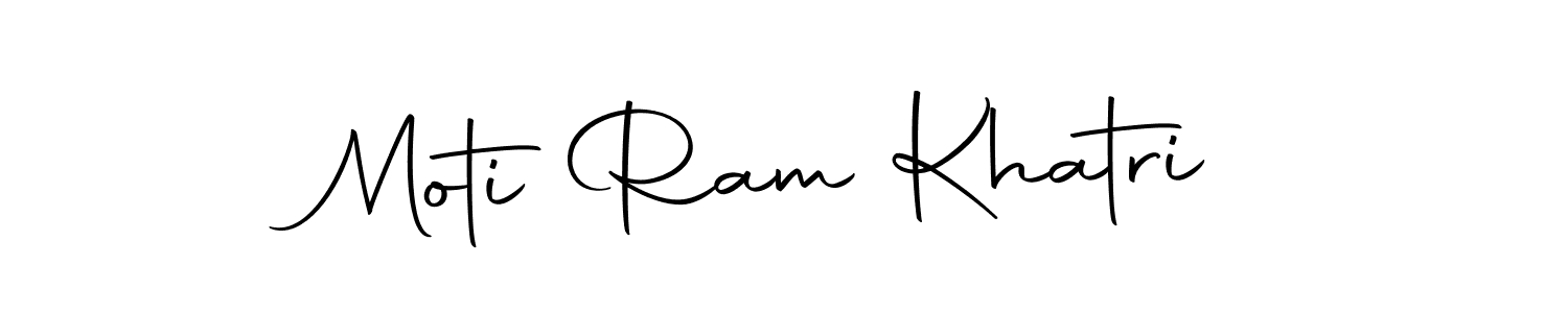 Use a signature maker to create a handwritten signature online. With this signature software, you can design (Autography-DOLnW) your own signature for name Moti Ram Khatri. Moti Ram Khatri signature style 10 images and pictures png