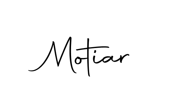 Design your own signature with our free online signature maker. With this signature software, you can create a handwritten (Autography-DOLnW) signature for name Motiar. Motiar signature style 10 images and pictures png