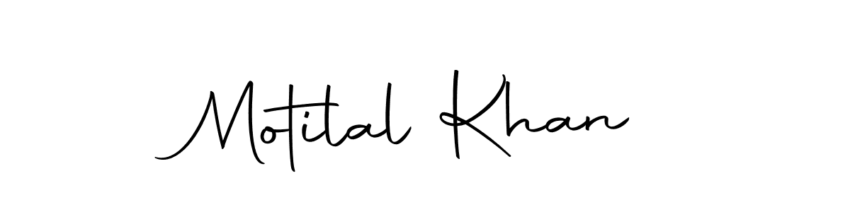 Use a signature maker to create a handwritten signature online. With this signature software, you can design (Autography-DOLnW) your own signature for name Motilal Khan. Motilal Khan signature style 10 images and pictures png