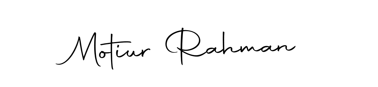 Create a beautiful signature design for name Motiur Rahman. With this signature (Autography-DOLnW) fonts, you can make a handwritten signature for free. Motiur Rahman signature style 10 images and pictures png