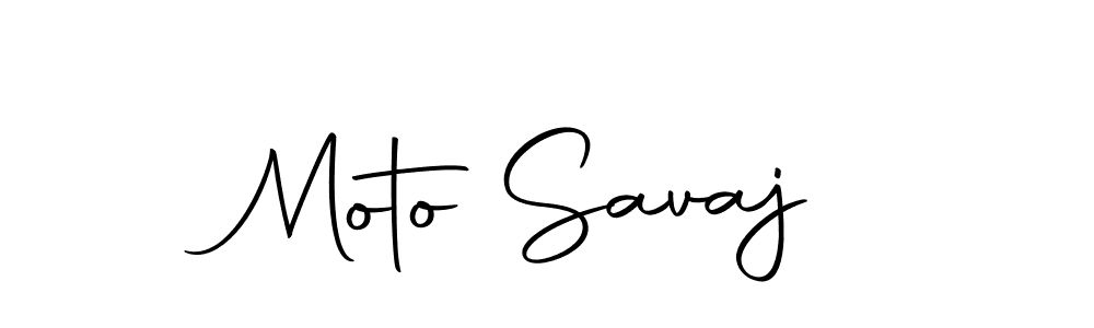 Design your own signature with our free online signature maker. With this signature software, you can create a handwritten (Autography-DOLnW) signature for name Moto Savaj. Moto Savaj signature style 10 images and pictures png