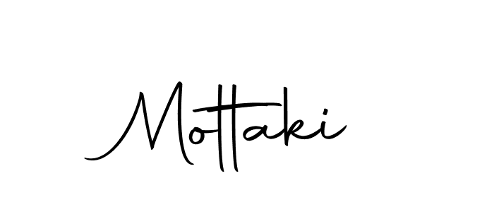 Use a signature maker to create a handwritten signature online. With this signature software, you can design (Autography-DOLnW) your own signature for name Mottaki. Mottaki signature style 10 images and pictures png