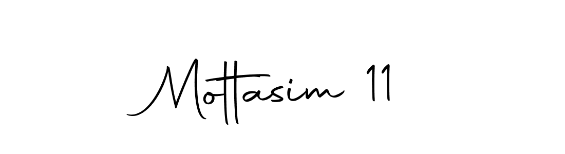 How to make Mottasim 11 name signature. Use Autography-DOLnW style for creating short signs online. This is the latest handwritten sign. Mottasim 11 signature style 10 images and pictures png