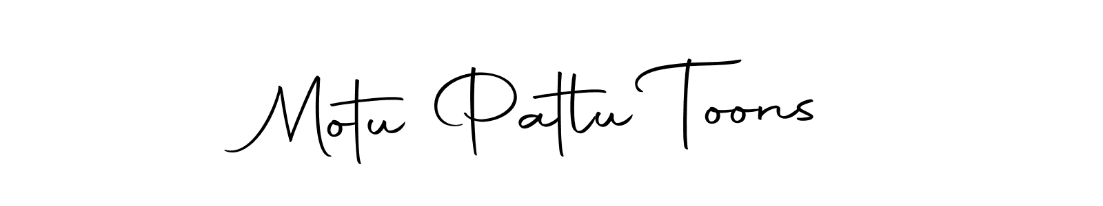 The best way (Autography-DOLnW) to make a short signature is to pick only two or three words in your name. The name Motu Patlu Toons include a total of six letters. For converting this name. Motu Patlu Toons signature style 10 images and pictures png