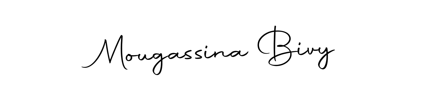 Make a beautiful signature design for name Mougassina Bivy. Use this online signature maker to create a handwritten signature for free. Mougassina Bivy signature style 10 images and pictures png