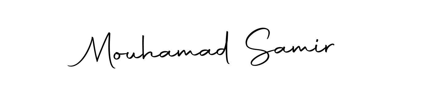 Check out images of Autograph of Mouhamad Samir name. Actor Mouhamad Samir Signature Style. Autography-DOLnW is a professional sign style online. Mouhamad Samir signature style 10 images and pictures png