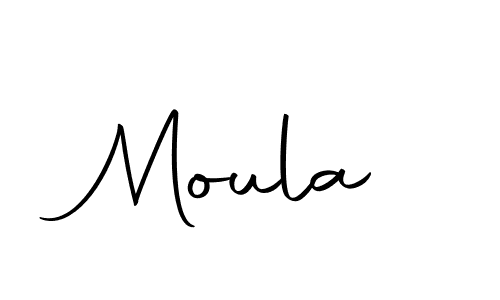 Design your own signature with our free online signature maker. With this signature software, you can create a handwritten (Autography-DOLnW) signature for name Moula. Moula signature style 10 images and pictures png