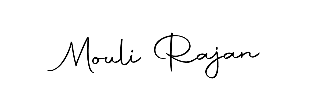 Create a beautiful signature design for name Mouli Rajan. With this signature (Autography-DOLnW) fonts, you can make a handwritten signature for free. Mouli Rajan signature style 10 images and pictures png