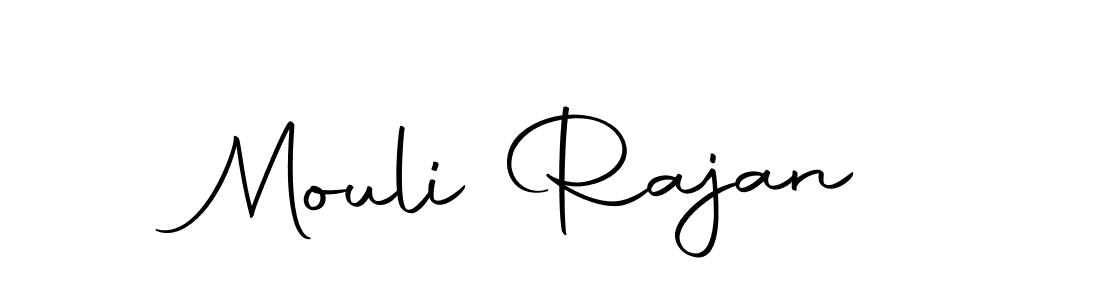 Create a beautiful signature design for name Mouli Rajan. With this signature (Autography-DOLnW) fonts, you can make a handwritten signature for free. Mouli Rajan signature style 10 images and pictures png