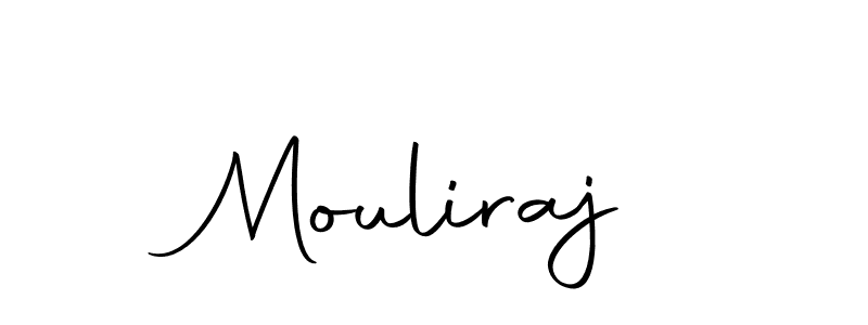 You can use this online signature creator to create a handwritten signature for the name Mouliraj. This is the best online autograph maker. Mouliraj signature style 10 images and pictures png