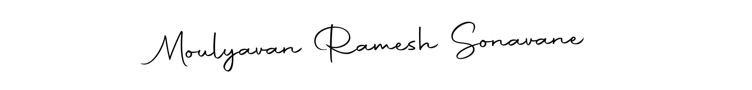 Here are the top 10 professional signature styles for the name Moulyavan Ramesh Sonavane. These are the best autograph styles you can use for your name. Moulyavan Ramesh Sonavane signature style 10 images and pictures png