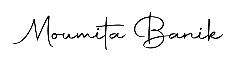 Looking for an artistic signature for Moumita Banik? The Autography-DOLnW calligraphy style gives a sophisticated flow suitable for business cards and emails. Moumita Banik signature style 10 images and pictures png