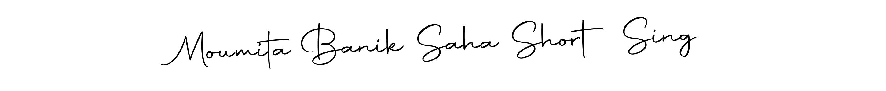 How to make Moumita Banik Saha Short Sing signature? Autography-DOLnW is a professional autograph style. Create handwritten signature for Moumita Banik Saha Short Sing name. Moumita Banik Saha Short Sing signature style 10 images and pictures png
