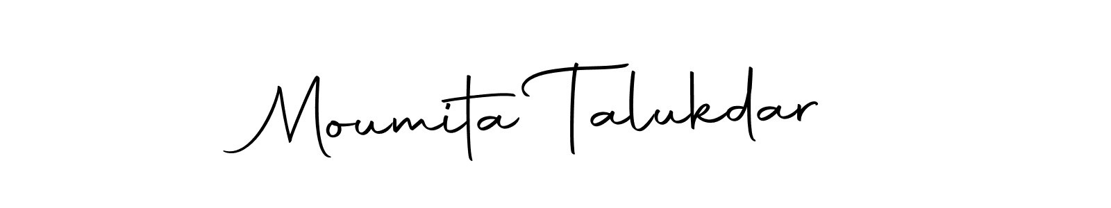 Make a beautiful signature design for name Moumita Talukdar. Use this online signature maker to create a handwritten signature for free. Moumita Talukdar signature style 10 images and pictures png