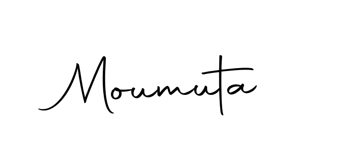 Moumuta stylish signature style. Best Handwritten Sign (Autography-DOLnW) for my name. Handwritten Signature Collection Ideas for my name Moumuta. Moumuta signature style 10 images and pictures png