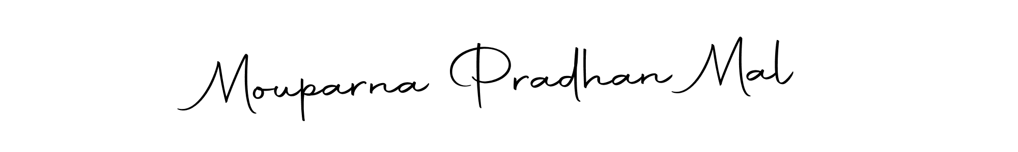 Make a beautiful signature design for name Mouparna Pradhan Mal. With this signature (Autography-DOLnW) style, you can create a handwritten signature for free. Mouparna Pradhan Mal signature style 10 images and pictures png