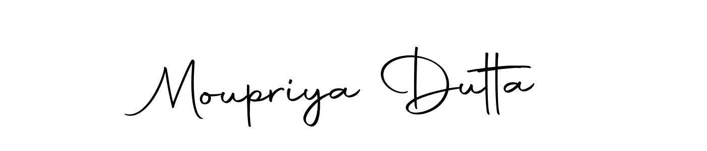 Use a signature maker to create a handwritten signature online. With this signature software, you can design (Autography-DOLnW) your own signature for name Moupriya Dutta. Moupriya Dutta signature style 10 images and pictures png