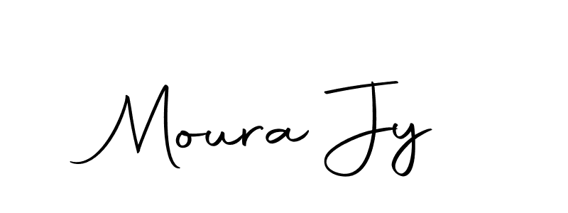 Design your own signature with our free online signature maker. With this signature software, you can create a handwritten (Autography-DOLnW) signature for name Moura Jy. Moura Jy signature style 10 images and pictures png