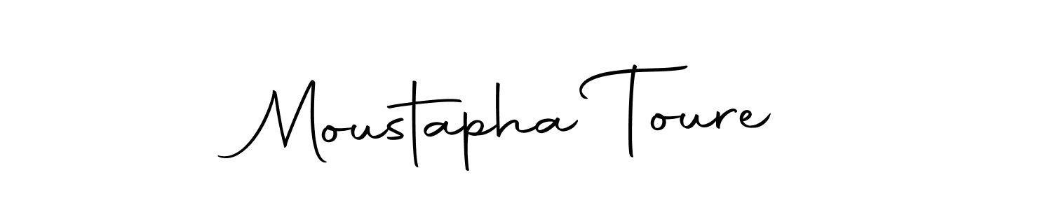 Create a beautiful signature design for name Moustapha Toure. With this signature (Autography-DOLnW) fonts, you can make a handwritten signature for free. Moustapha Toure signature style 10 images and pictures png