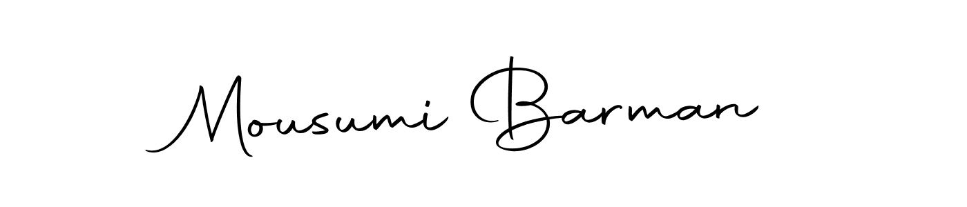You should practise on your own different ways (Autography-DOLnW) to write your name (Mousumi Barman) in signature. don't let someone else do it for you. Mousumi Barman signature style 10 images and pictures png