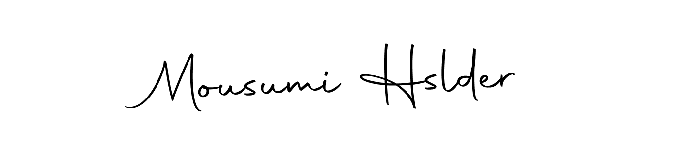 Make a beautiful signature design for name Mousumi Hslder. Use this online signature maker to create a handwritten signature for free. Mousumi Hslder signature style 10 images and pictures png