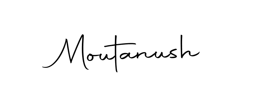 Moutanush stylish signature style. Best Handwritten Sign (Autography-DOLnW) for my name. Handwritten Signature Collection Ideas for my name Moutanush. Moutanush signature style 10 images and pictures png