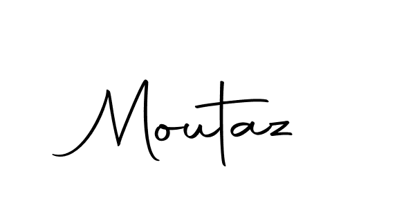Create a beautiful signature design for name Moutaz. With this signature (Autography-DOLnW) fonts, you can make a handwritten signature for free. Moutaz signature style 10 images and pictures png