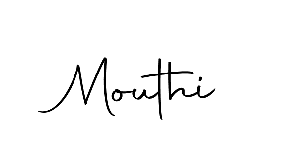 Mouthi stylish signature style. Best Handwritten Sign (Autography-DOLnW) for my name. Handwritten Signature Collection Ideas for my name Mouthi. Mouthi signature style 10 images and pictures png