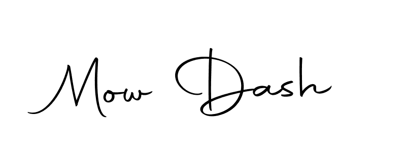 Similarly Autography-DOLnW is the best handwritten signature design. Signature creator online .You can use it as an online autograph creator for name Mow Dash. Mow Dash signature style 10 images and pictures png