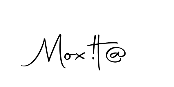 How to make Mox!t@ name signature. Use Autography-DOLnW style for creating short signs online. This is the latest handwritten sign. Mox!t@ signature style 10 images and pictures png