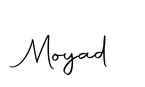 Use a signature maker to create a handwritten signature online. With this signature software, you can design (Autography-DOLnW) your own signature for name Moyad. Moyad signature style 10 images and pictures png