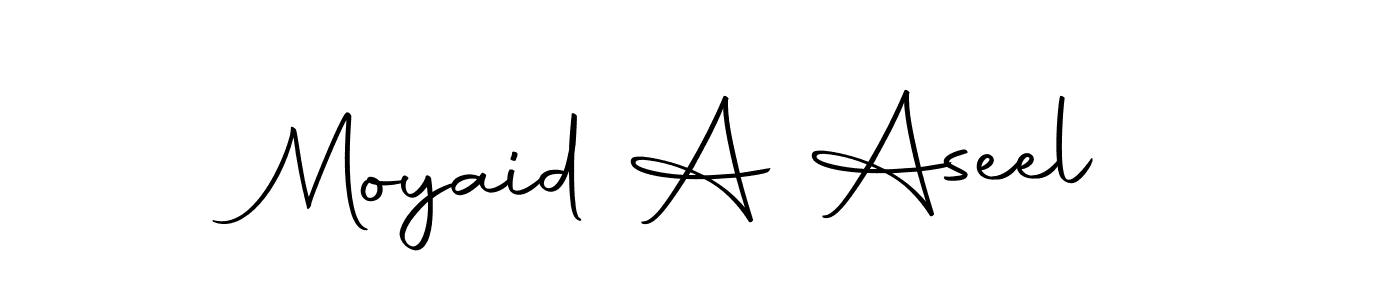 Check out images of Autograph of Moyaid A Aseel name. Actor Moyaid A Aseel Signature Style. Autography-DOLnW is a professional sign style online. Moyaid A Aseel signature style 10 images and pictures png