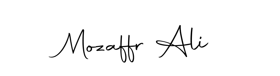 Design your own signature with our free online signature maker. With this signature software, you can create a handwritten (Autography-DOLnW) signature for name Mozaffr Ali. Mozaffr Ali signature style 10 images and pictures png