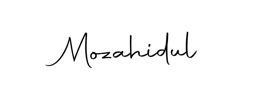 The best way (Autography-DOLnW) to make a short signature is to pick only two or three words in your name. The name Mozahidul include a total of six letters. For converting this name. Mozahidul signature style 10 images and pictures png