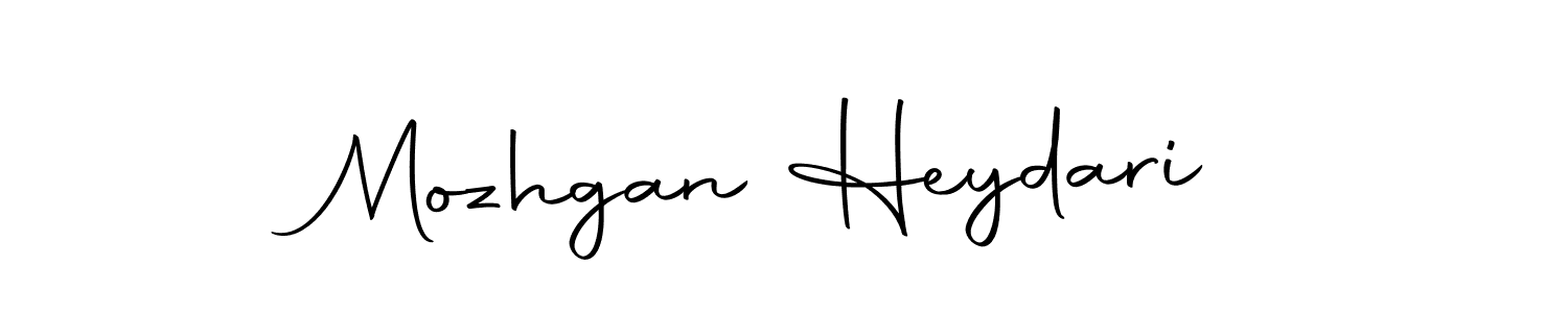 Here are the top 10 professional signature styles for the name Mozhgan Heydari. These are the best autograph styles you can use for your name. Mozhgan Heydari signature style 10 images and pictures png