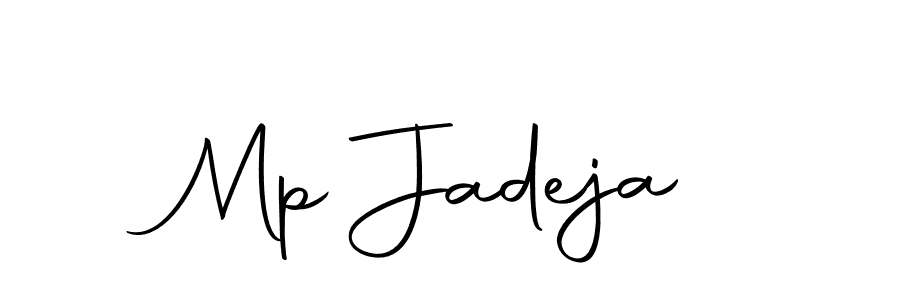 Make a beautiful signature design for name Mp Jadeja. With this signature (Autography-DOLnW) style, you can create a handwritten signature for free. Mp Jadeja signature style 10 images and pictures png