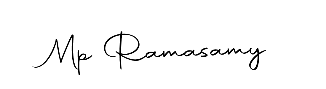 Make a beautiful signature design for name Mp Ramasamy. With this signature (Autography-DOLnW) style, you can create a handwritten signature for free. Mp Ramasamy signature style 10 images and pictures png