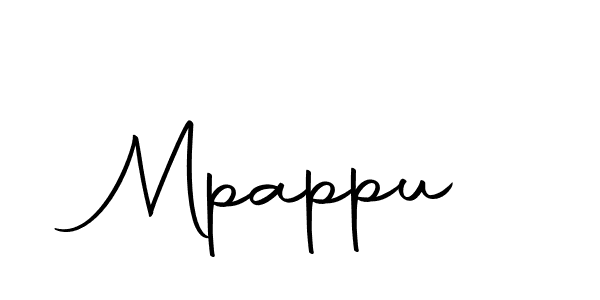 You can use this online signature creator to create a handwritten signature for the name Mpappu. This is the best online autograph maker. Mpappu signature style 10 images and pictures png