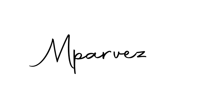 Use a signature maker to create a handwritten signature online. With this signature software, you can design (Autography-DOLnW) your own signature for name Mparvez. Mparvez signature style 10 images and pictures png