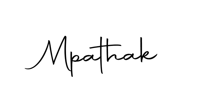 Also we have Mpathak name is the best signature style. Create professional handwritten signature collection using Autography-DOLnW autograph style. Mpathak signature style 10 images and pictures png