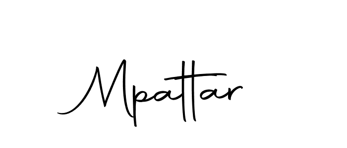 Use a signature maker to create a handwritten signature online. With this signature software, you can design (Autography-DOLnW) your own signature for name Mpattar. Mpattar signature style 10 images and pictures png
