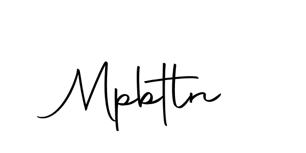 Design your own signature with our free online signature maker. With this signature software, you can create a handwritten (Autography-DOLnW) signature for name Mpbtln. Mpbtln signature style 10 images and pictures png